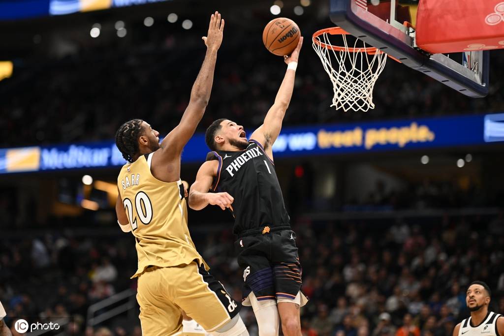 布克22+6+5布鲁克斯26分 太阳擒奇才4连胜